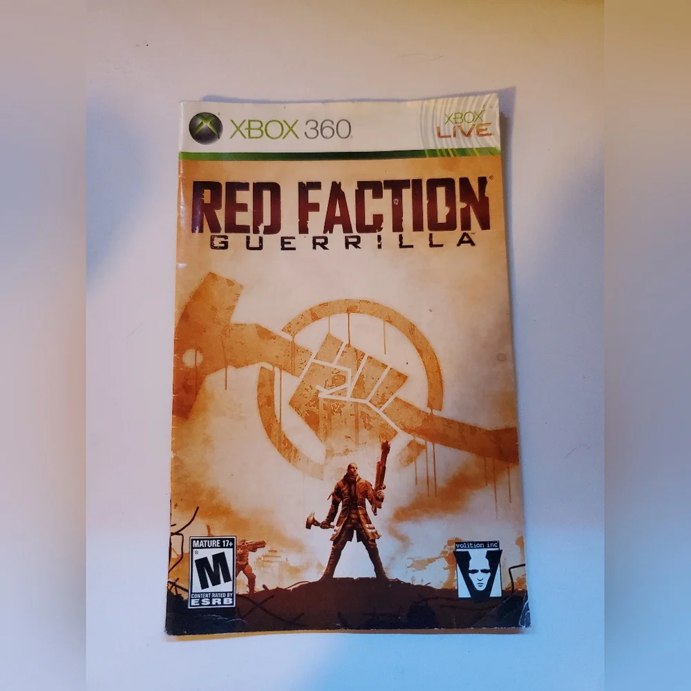 Game booklet for Red Faction Guerrilla